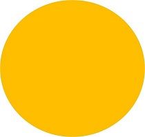 Deep Yellow Regular Heat Transfer Vinyl HTV