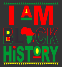 I Am Black History Digital Print Vinyl Transfer