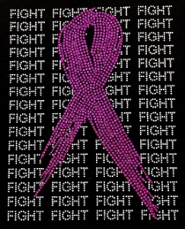 FIGHT FIGHT FIGHT Ribbon