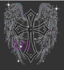 Pointy Cross With Wings