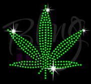 Marijuana Leaf CBD Small