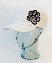 Small Paw Print Patch Hat