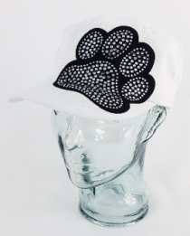 Large Paw Print Patch Hat