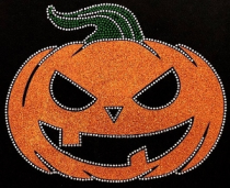 Large Pumpkin With Glitter