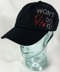 Won't He Do It Baseball Hat