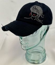 Glamour Girl-Distressed Vintage Cotton Hat