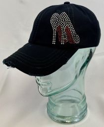 High Heels-Distressed Vintage Cotton Hat