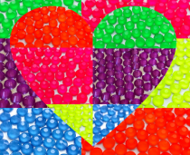 6ss Neon Colors Hot Fix Loose Rhinestones