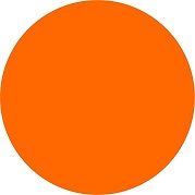 Neon Orange Regular Heat Transfer Vinyl HTV