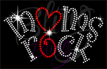 Moms rock With Red Heart