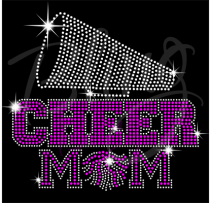 Cheer Mom Megaphone-Pink