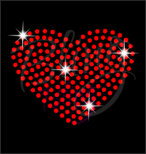 Heart Filled Small 3''