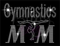 Gymnastics Mom Silhouette