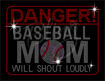 Danger Baseball Mom