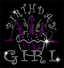 Birthday Girl Cupcake