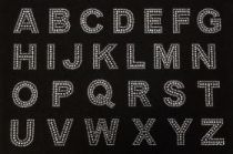 1.5'' Arial Letters Sets Of 3 Of The Same Letter