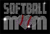 Baseball Mom Heart