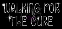 Walking For The Cure Small Font