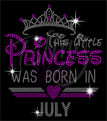 This Little Princess Was Born In July