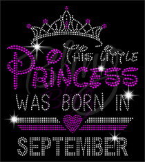 This Little Princess Was Born In September