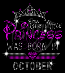 This Little Princess Was Born In October