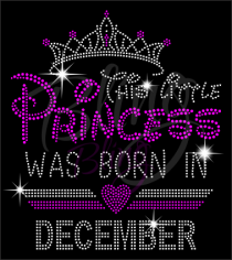 This Little Princess Was Born In December