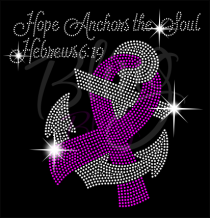 Hope Anchors The Soul Pink Ribbon