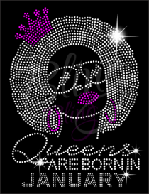 Queens Are Born In January Natural Hair