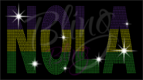 NOLA 3 Colors Mardi Gras