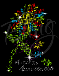 Autism Awareness Choose Kind Flower