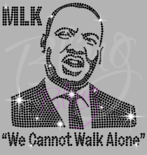 MLK We Cannot Walk Alone Black