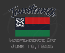Juneteenth Flag Digital Print Vinyl