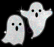 Ghosts Rhinestones/Glitter