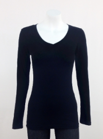 Fitted V-Neck Long Sleeve Mix Size Pack