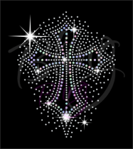 Pointy Cross Starburst Medium 