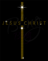 Jesus Christ Cross Gold 