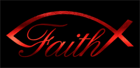 Faith Fish HTV Soft Metallic
