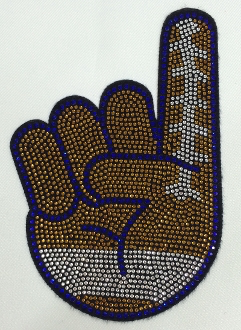 Football Hand Patch