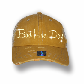 Bad Hair Day Vintage Mesh Trucker Hats