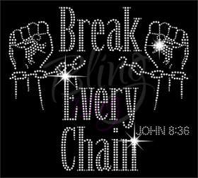 break every chain background