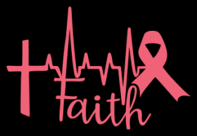 Faith Breast Cancer Awareness Transfer HTV 0165