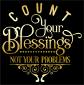 Count Your Blessings HTV Soft Metallic