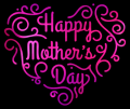 Happy Mother's Day HTV Soft Metallic