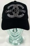 Christ Centered Baseball Hat Bling Rhinestones