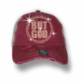 But God Bling Rhinestones Vintage Mesh Trucker Hats Wholesale