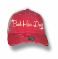 Bad Hair Day Bling Rhinestones Vintage Mesh Trucker Hats Wholesale