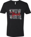 Know Your Worth Bling T shirt
