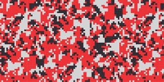 Red Digital Camouflage 22 – Pattern Crew